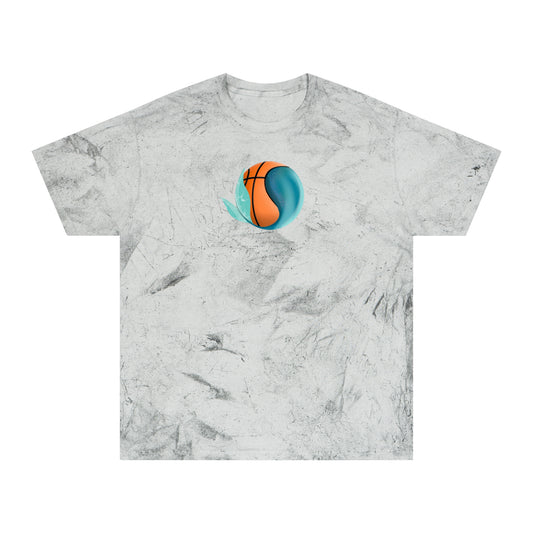 Mermaid Basketball Unisex Tye Dye T-Shirt